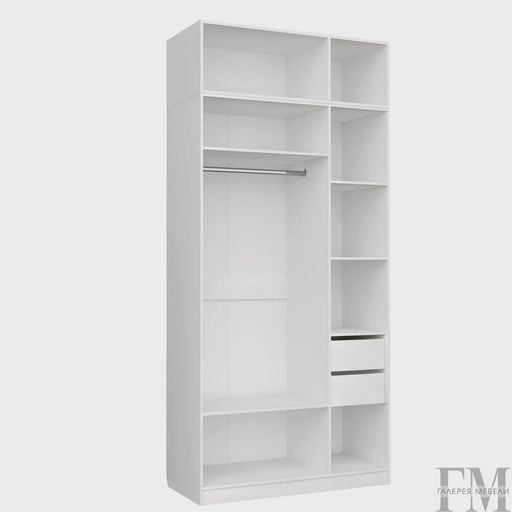 Шкаф «Чарли 25/25.1», белый